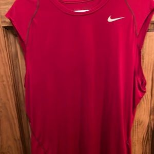 Red Nike tank top xl